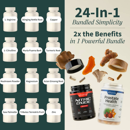 Altuvia 40+ Men’s Performance & Vitality Stack