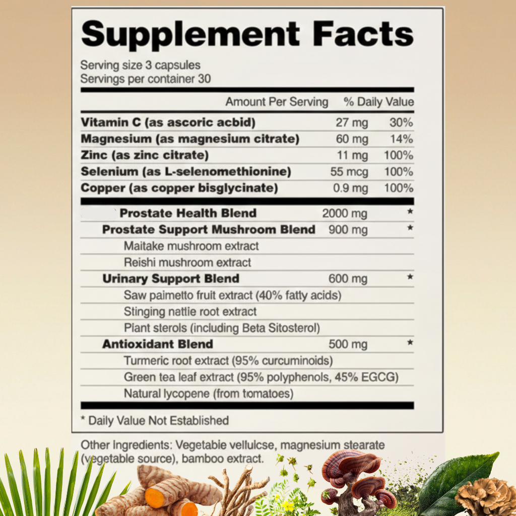 Altuvia 40+ Men’s Performance & Vitality Stack