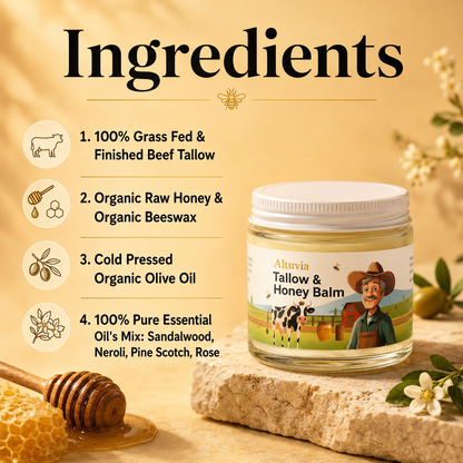 Altuvia Tallow & Honey Balm