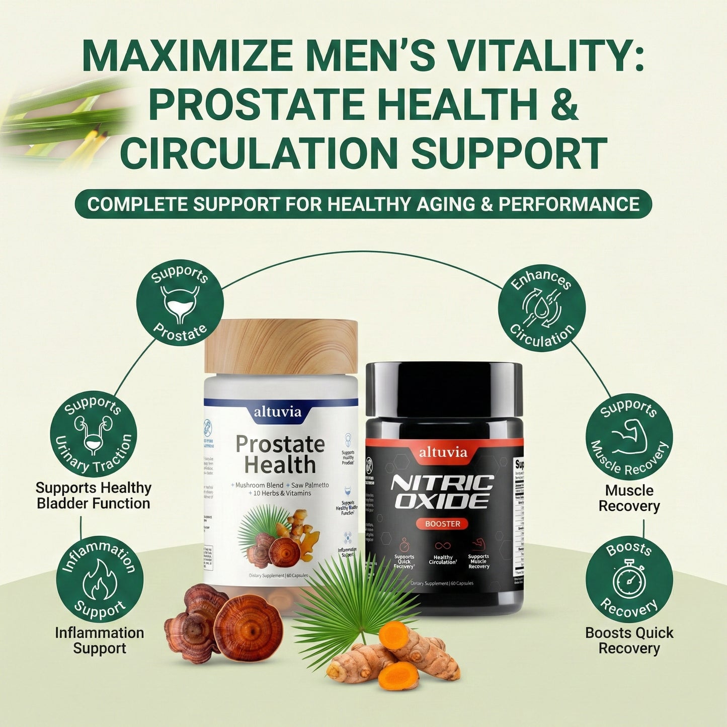 Altuvia 40+ Men’s Performance & Vitality Stack