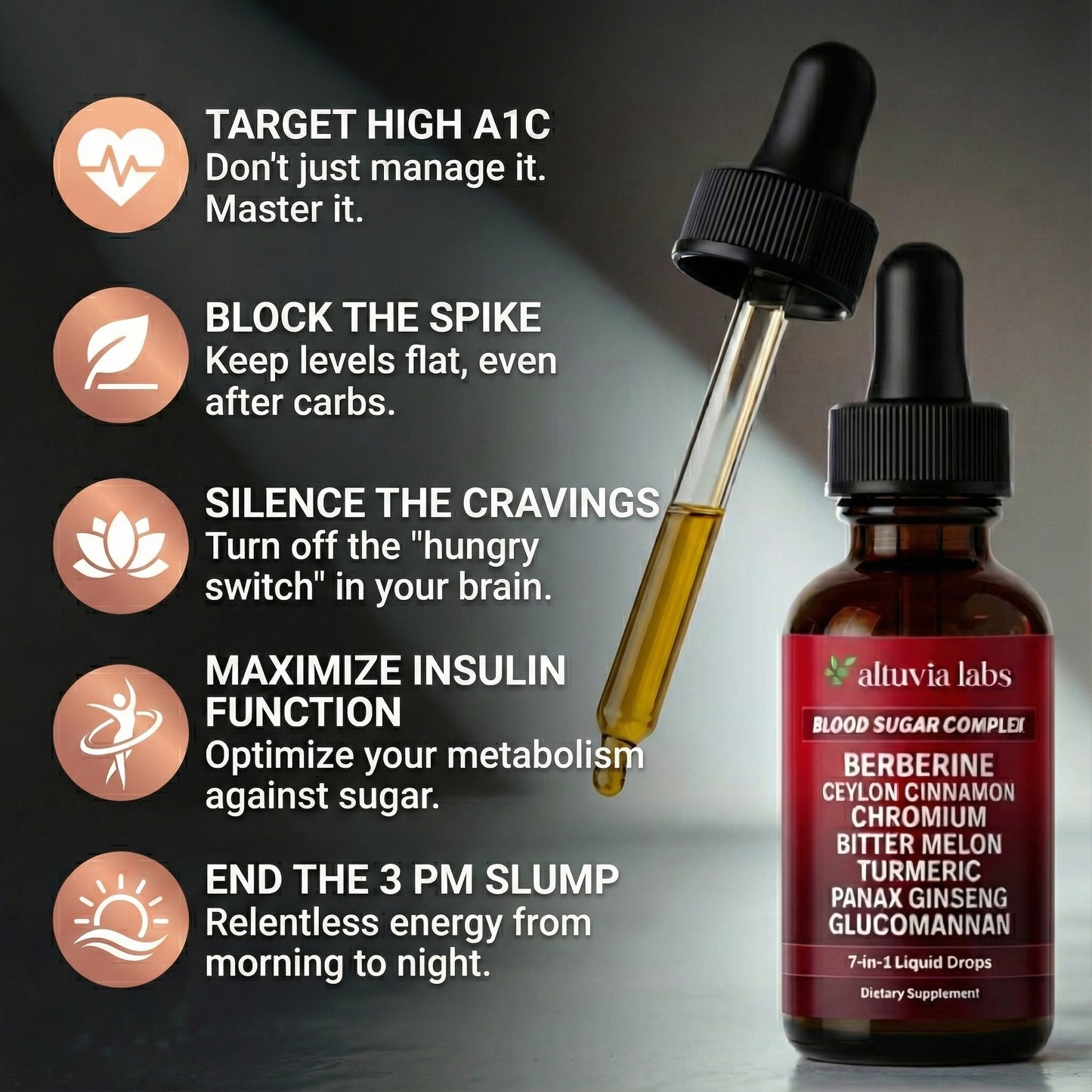 Altuvia Labs Berberine Liquid Drops